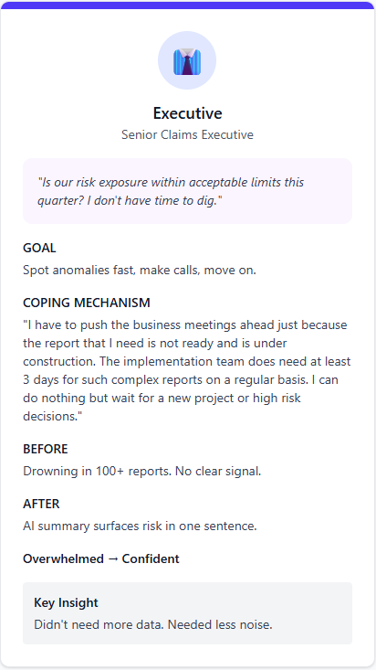 Mental model for the Executive